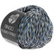 Lana Grossa BINGO Funky Print | 412-Weiß/Grau/Blau meliert