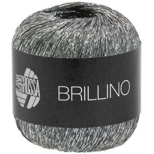 Lana Grossa BRILLINO | 06-Grau/Silber