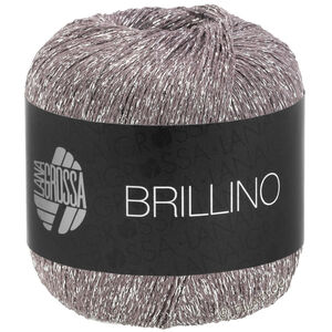 Lana Grossa BRILLINO | 28-Taupe/Silber