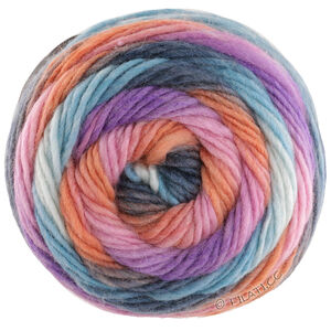 Lana Grossa COLORATO Aktion | 10-Rosa/Orange/Dunkelpetrol/Helles Petrol/Mint/Lila