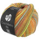 Lana Grossa COOL MERINO Big Color | 403-Goldgelb/Ocker/Lindgrün/Lachs/Khaki