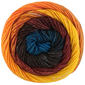 Lana Grossa COOL WOOL Big Color | 4045-Dunkelrot/Anthrazit/Dunkelgrau/Türkisblau/Orange/Gelb/Nougat