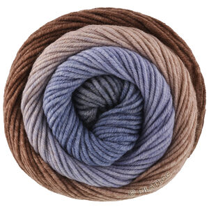 Lana Grossa COOL WOOL Big Color | 4050-Taupe/Graubraun/Graublau/Marine/Himmelblau