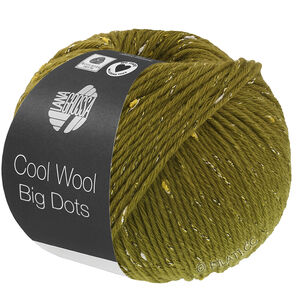 Lana Grossa COOL WOOL Big Dots | 107-Olivgrün