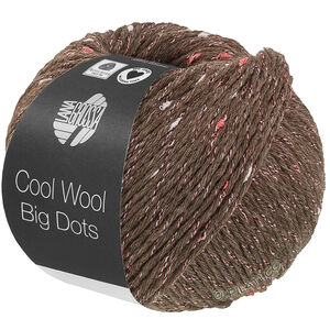 Lana Grossa COOL WOOL Big Dots | 111-Graubraun