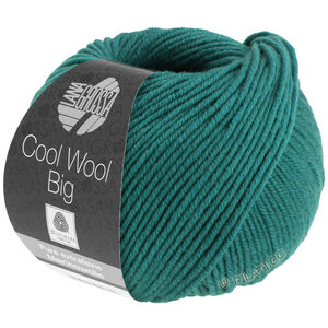 Lana Grossa COOL WOOL Big  Uni/Melange | 1003-Blaugrün