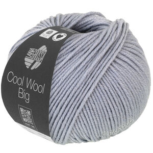 Lana Grossa COOL WOOL Big  Uni/Melange | 1019-Graublau