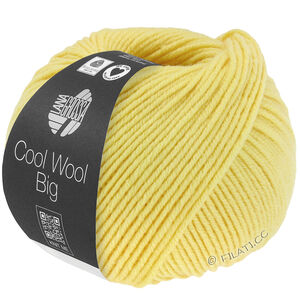 Lana Grossa COOL WOOL Big  Uni/Melange | 1028-Grüngelb