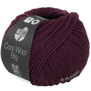 Lana Grossa COOL WOOL Big  Uni/Melange | 1035-Dunkles Burgund