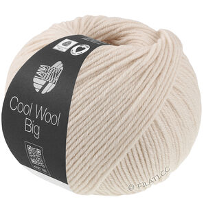 Lana Grossa COOL WOOL Big  Uni/Melange | 1046-Creme