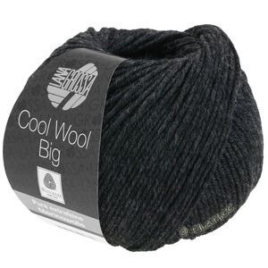Lana Grossa COOL WOOL Big  Uni/Melange | 0618-Anthrazit