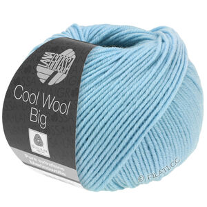 Lana Grossa COOL WOOL Big  Uni/Melange | 0946-Himmelblau