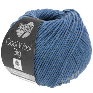 Lana Grossa COOL WOOL Big  Uni/Melange | 0968-Taubenblau
