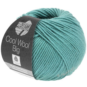 Lana Grossa COOL WOOL Big  Uni/Melange | 0984-Helles Seegrün