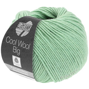 Lana Grossa COOL WOOL Big  Uni/Melange | 0998-Lindgrün