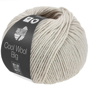 Lana Grossa COOL WOOL Big Mélange (We Care) | 1691-Grège meliert
