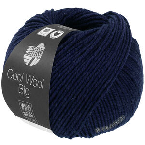 Lana Grossa COOL WOOL Big Mélange (We Care) | 1694-Nachtblau meliert