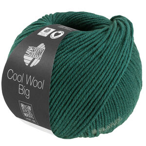 Lana Grossa COOL WOOL Big Mélange (We Care) | 1705-Dunkelgrün meliert