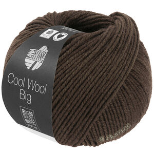 Lana Grossa COOL WOOL Big Mélange (We Care) | 1709-Graubraun meliert