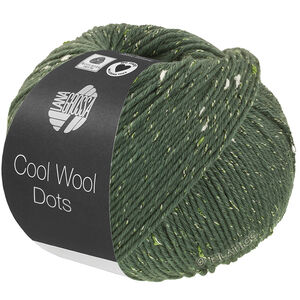 Lana Grossa COOL WOOL Dots | 08-Graugrün