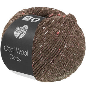 Lana Grossa COOL WOOL Dots | 11-Graubraun