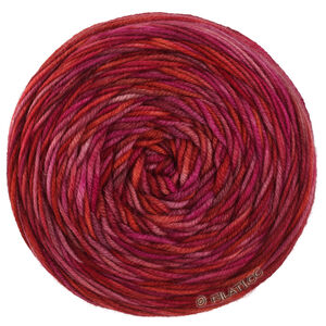 Lana Grossa COOL WOOL  Hand-dyed | 21-Rot/Terrakotta/Pink/Zyklam/Schokobraun/Altrosa
