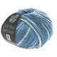 Lana Grossa COOL WOOL Semi Solid | 6509-Marine/Grauviolett meliert