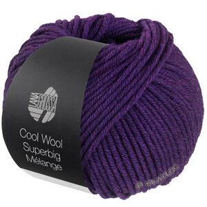 Lana Grossa COOL WOOL Superbig Mélange | 204-Violett meliert
