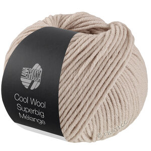 Lana Grossa COOL WOOL Superbig Mélange | 232-Graubeige meliert