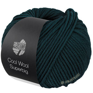 Lana Grossa COOL WOOL Superbig | 33-Dunkles Petrol