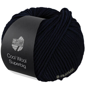 Lana Grossa COOL WOOL Superbig | 44-Nachtblau