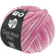 Lana Grossa COOL WOOL Print | 842-Rosa/Fuchsia/Ecru