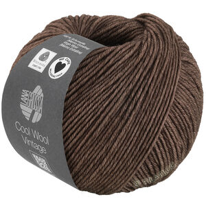 Lana Grossa COOL WOOL Vintage | 7384-Dunkelbraun