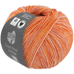 Lana Grossa COOL WOOL Vintage | 7385-Beige/Pfirsich/Orange