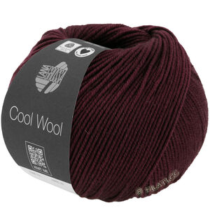 Lana Grossa COOL WOOL Mélange (We Care) | 1404-Schwarzrot meliert