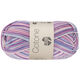 Lana Grossa COTONE  Print/Spray/Mouliné | 354-Weiß/Rosa/Lila/Violett/Veilchenblau