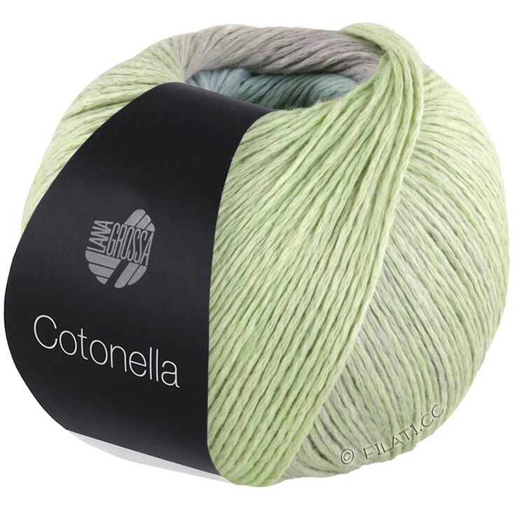 Lana Grossa COTONELLA | 01-Pastellgrün/Pastellrosa/Beige/Pastellblau/Graulila