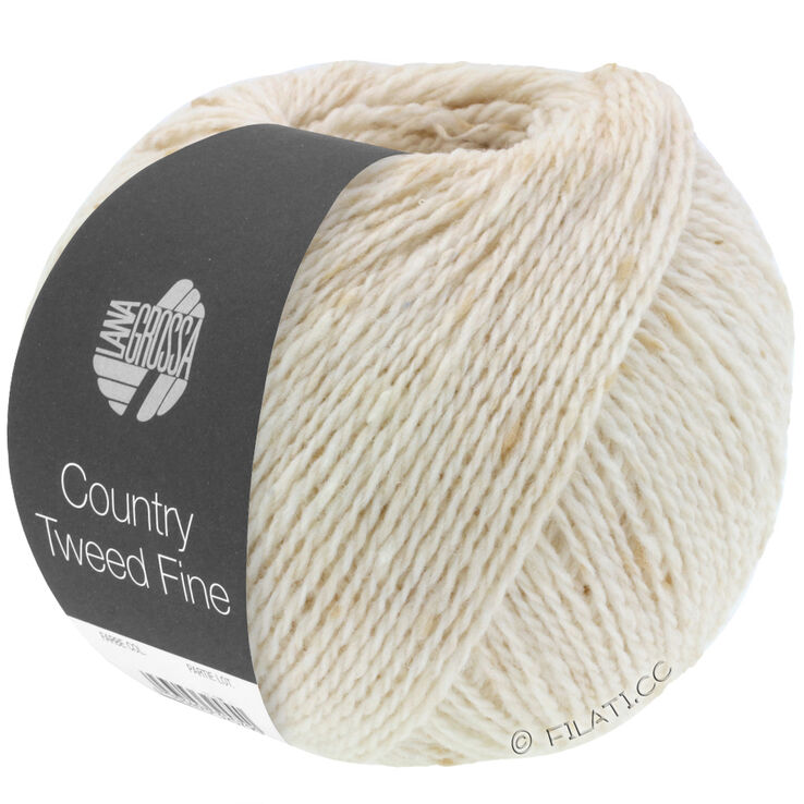 Lana Grossa COUNTRY TWEED Fine | 101-Natur meliert