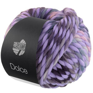 Lana Grossa DOLCE | 07-Lila/Fliederrosa/Aubergine/Blaugrau