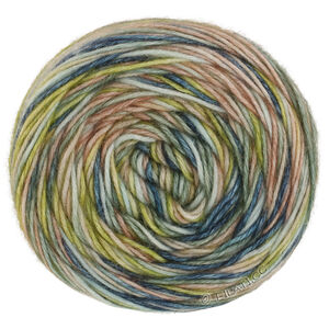 Lana Grossa ECOPUNO Hand-dyed | 60-Eisblau/Rosenholz/Natur/Gelbgrün/Grüngrau/Mint/Beige/Dunkelblau