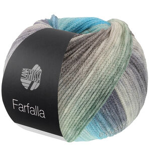 Lana Grossa FARFALLA | 15-Dunkelblau/Hellblau/Dunkelgrau/Hellgrau/Umbra/Türkis/Brombeer/Graulila/Beige/Petrol/Weinrot/Rosa/Grün