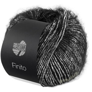 Lana Grossa FINITO | 16-Schwarz/Creme