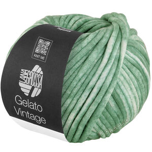 Lana Grossa GELATO Vintage | 108-Oleandergrün/Weiß