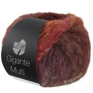 Lana Grossa GIGANTE MULTI | 103-Weinrot/Rotbraun/Graurot/Aubergine/Khaki/Graubraun