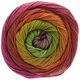 Lana Grossa GOMITOLO ALOHA | 312-Graugrün/Fuchsia/Lachsorange/Tonrot/Olivgrün