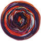 Lana Grossa GOMITOLO DENIM INCA | 154-Brombeer/Aubergine/Ocker/Zartlila/Rot/Pink/Weinrot