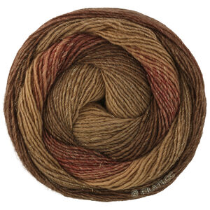 Lana Grossa GOMITOLO GALA | 4038-Schokobraun/Dunkelbraun/Nougat/Camel