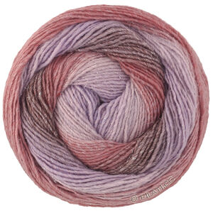Lana Grossa GOMITOLO GALA | 4040-Marone/Mauve/Lila/Graubraun