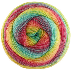 Lana Grossa GOMITOLO VERSIONE | 450-Himbeer/Hummer/Orange/Gelb/Limette/Jade/Türkis/Fuchsia