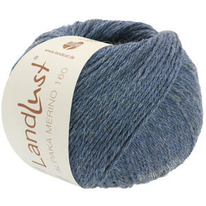 Lana Grossa LANDLUST Alpaka Merino 160 | 411-Graublau